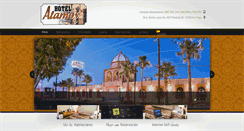 Desktop Screenshot of hotelalamosposada.com
